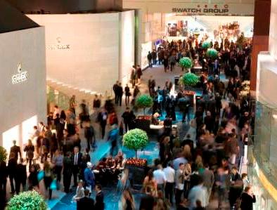 Baselworld Hall of Dreams - Rolex Watches and Swatch Group